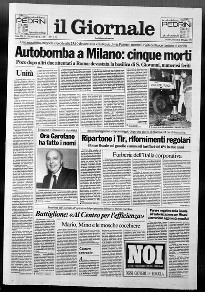 Il giornale : quotidiano del mattino